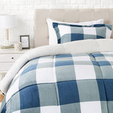 Ultra-Soft Micromink Sherpa Comforter Bed Set