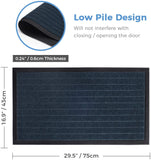 2 Pack Indoor Mat Door Heavy Duty Non Slip Rubber Backing Doormat