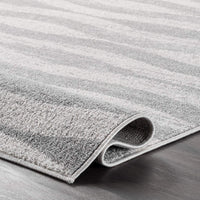 Contemporary Area Rug, Grey