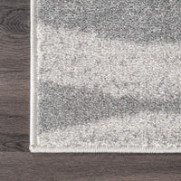 Contemporary Area Rug, Grey