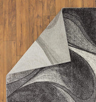 Tower Hill Abstract Gray Soft Area Rug