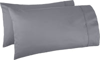 400 Thread Count Cotton Pillow Cases, Standard, Set of 2