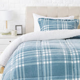 Ultra-Soft Micromink Sherpa Comforter Bed Set