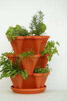 3 Tier Stackable Garden Indoor/Outdoor Planter Set - Self Watering