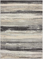 Modern Abstract Soft Gray Area Rug