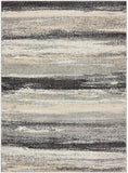 Modern Abstract Soft Gray Area Rug