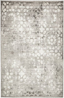 Vintage Gray/Grey Ivory Area Rug