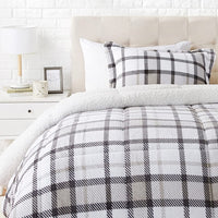 Ultra-Soft Micromink Sherpa Comforter Bed Set