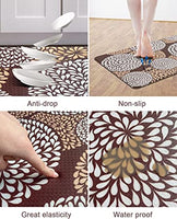 Artnice Anti-Fatigue Kitchen Mats 2 Piece, Modern Geometric Criss Cross  Pattern Kitchen Rugs, Ergonomic PVC Memory Foam Kitchen Floor Mats for