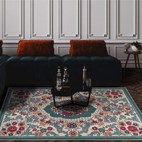 Moroccan Geometric Low Profile Pile Indoor Area Rugs Multi