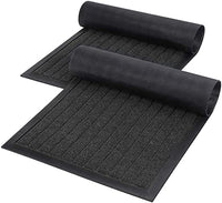 2 Pack Indoor Mat Door Heavy Duty Non Slip Rubber Backing Doormat