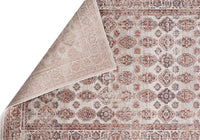 Waterloo Cream Oriental Soft Area Rug