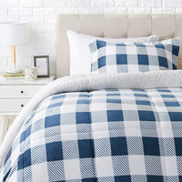Ultra-Soft Micromink Sherpa Comforter Bed Set