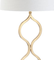 Levi 31.5" Metal/Crystal LED Table Lamp  GoldLeaf