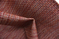 Casual Transitional Indoor Outdoor Flatweave Rust Red Area Rug