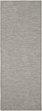 Sundance Collection Reversible Indoor & Outdoor Solid Design Runner Rug, Beige