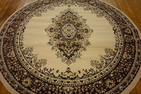 Traditional ivory Soft Area Rug