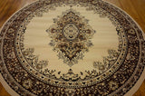 Traditional ivory Soft Area Rug