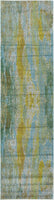 Bright Abstract Torquoise Soft Area Rug