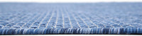 Casual Transitional Indoor Outdoor Flatweave Navy Blue Area Rug