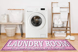 Laundry Collection Runner Area Rug 20" X 59"