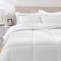 Ultra-Soft Micromink Sherpa Comforter Bed Set