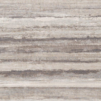 Robin Modern Striped Soft Area Rug, Medium Gray/Camel