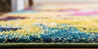 Colorful Abstract Multi-colored Soft Area Rug