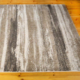 Modern Abstract Beige Soft Area Rug