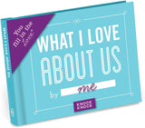 What I Love about You Fill in the Love Book Gift Journal 4.5 x 3.25-Inches