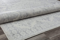 Gallagher GL30A Grey Mist Vintage Transitional Light Gray Soft Area Rug