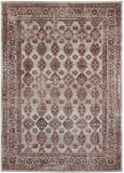 Waterloo Cream Oriental Soft Area Rug