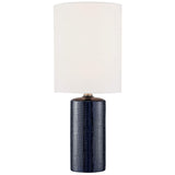 Jackie 19" High Navy Blue Accent Table Lamps Set of 2