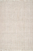 Chunky Loop off-White  Jute Rug - Multiple sizes available