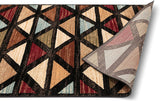 Triangles Geometric Modern Area Rug