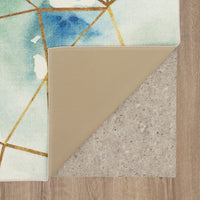 Cognition Water Soft Area Rug, Blue