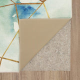 Cognition Water Soft Area Rug, Blue