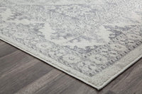 Gallagher GL30A Grey Mist Vintage Transitional Light Gray Soft Area Rug