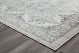 Gallagher GL30A Grey Mist Vintage Transitional Light Gray Soft Area Rug