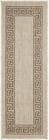 Indoor/Outdoor Bordered Runner Rug