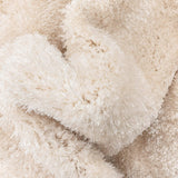 Ciel Beige Ultra-Soft Multi-Textured Shimmer Pile Area Rug
