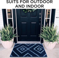 Welcome Mats for Front Door - Absorbent Door Mat Indoor Entrance