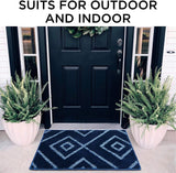 Welcome Mats for Front Door - Absorbent Door Mat Indoor Entrance