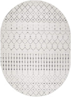Premium Transitional Vintage Ivory Gray Area Rugs