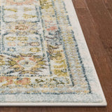 Novalie Ivory Patchwork Bohemian Medallion Pattern Area Rug