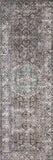 Loloi II Layla Collection LAY-06 Taupe / Stone, Traditional 18" x 18" Sample