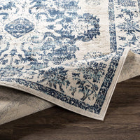 Delney Blue Soft Area Rug Navy