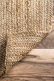 Handmade Braided Natural Jute Soft Area Rugs