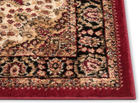Medallion Oriental Persian Area Rug Red