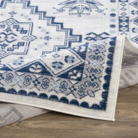 Dagmara Soft Area Rug Navy Blue